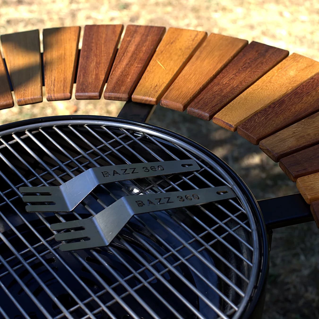 BAZZ360 — 360° modüler bahçe barbeküsü